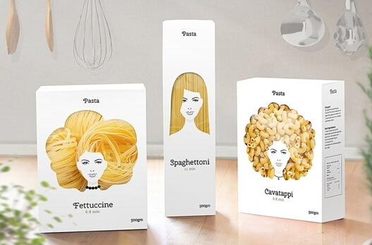 杭州包裝設(shè)計——風(fēng)情萬種的意大利面包裝設(shè)計