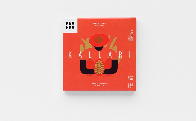 巧克力與插畫包裝設計細節(jié)體現(xiàn)了品牌對產品的態(tài)度