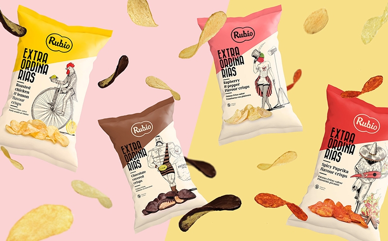 不拘一格的薯片包裝設(shè)計(jì)，休閑食品包裝設(shè)計(jì)，杭州石特品牌包裝設(shè)計(jì)公司