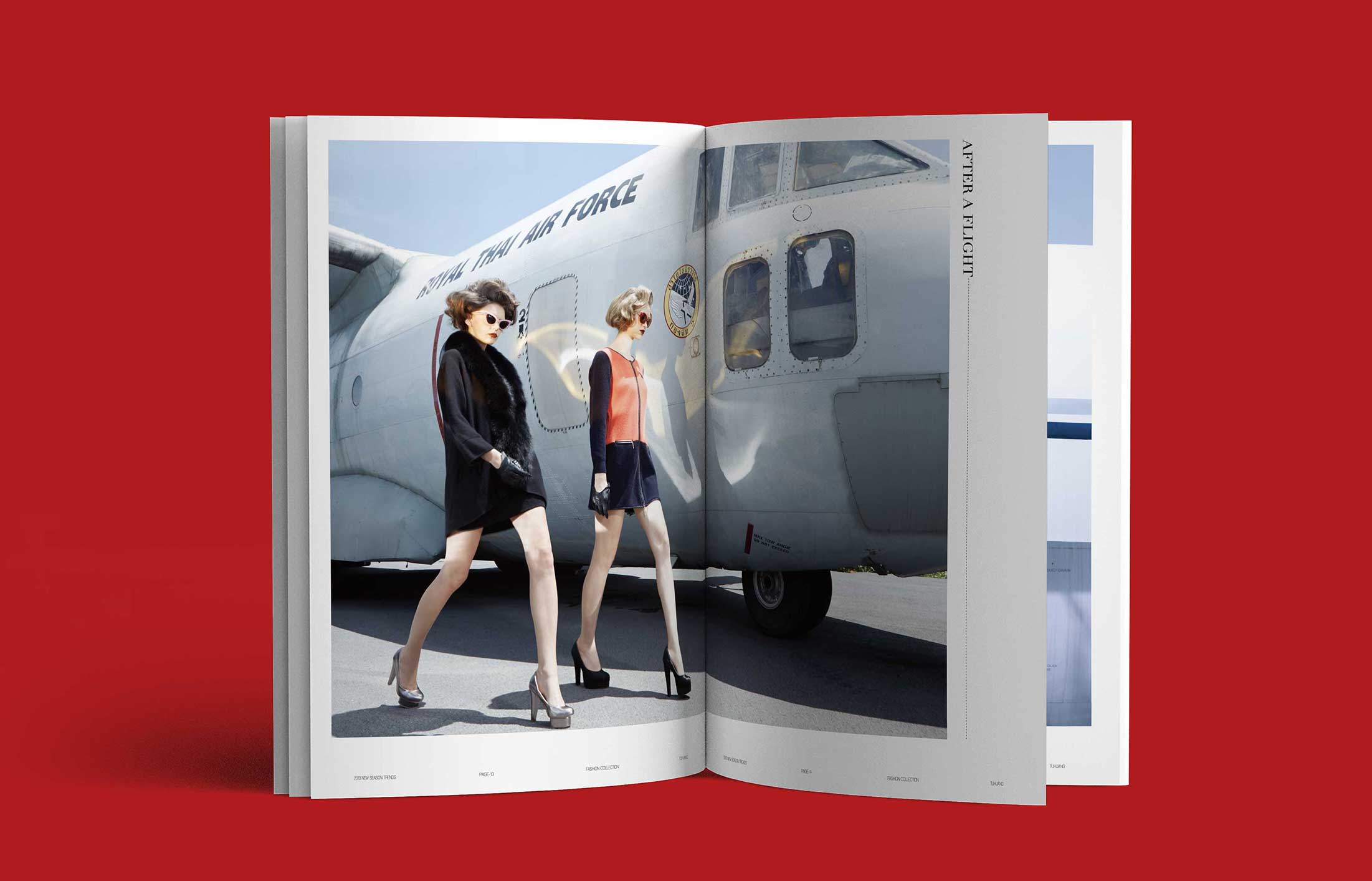 服裝宣傳冊設(shè)計可以幫助公司進行推廣