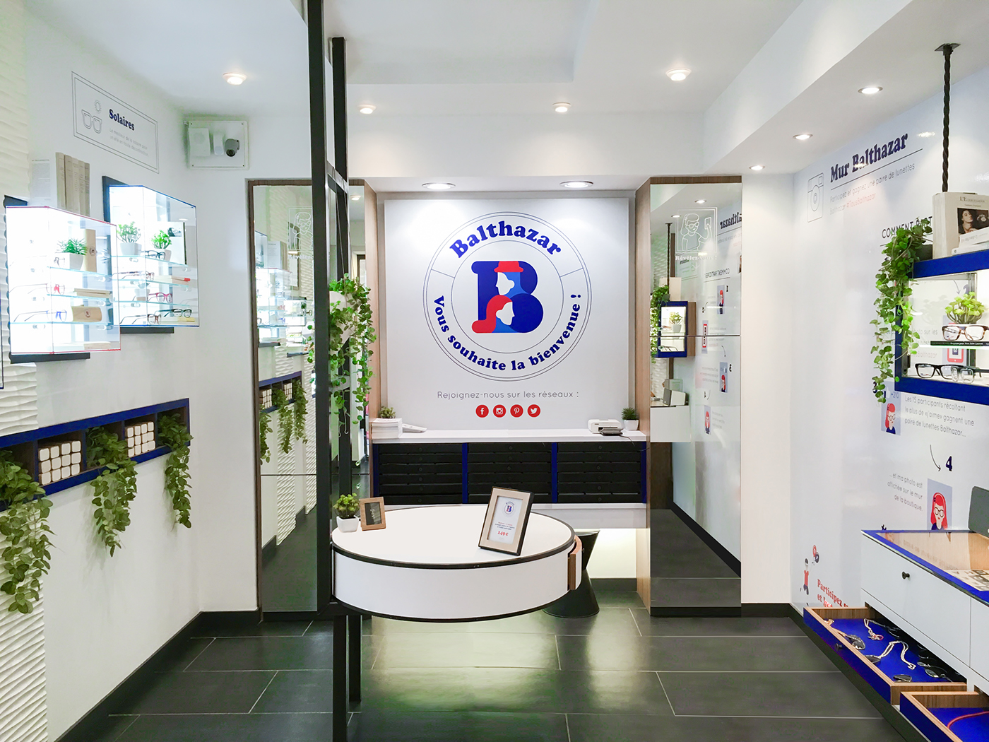 人物插畫——眼鏡品牌設(shè)計