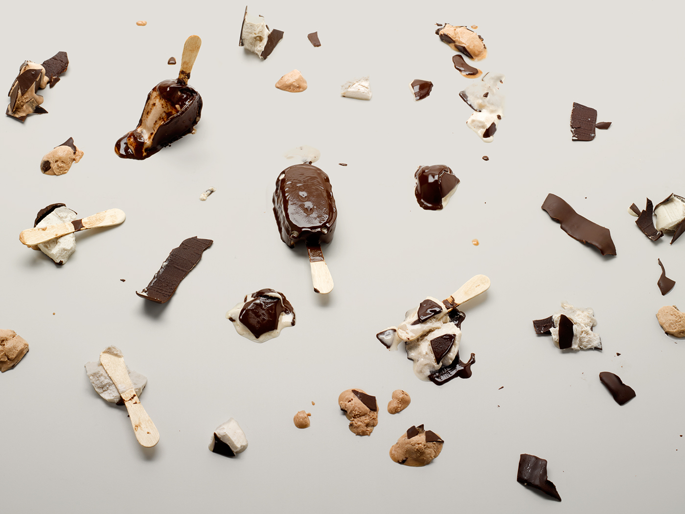 巧克力冰棒產品展示