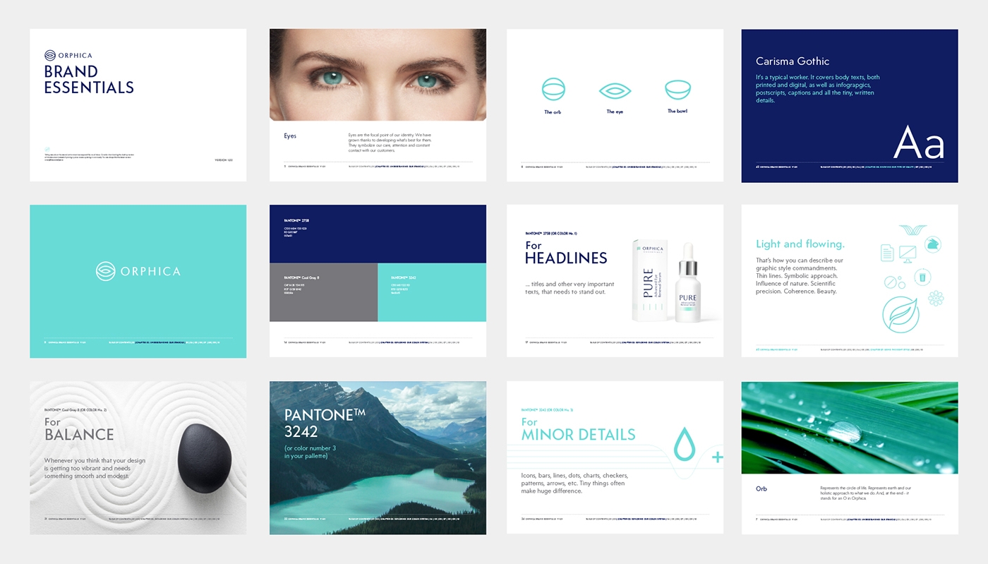 再生化妝品國際領導品牌產品系列包裝設計