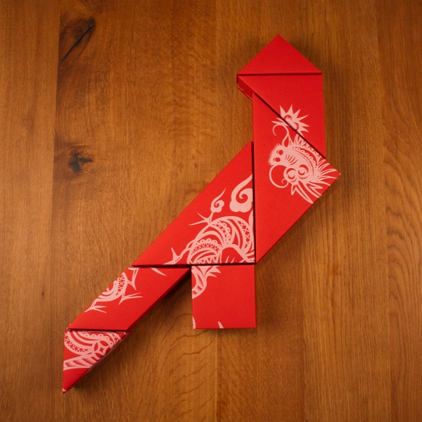 春節(jié)禮品盒包裝設(shè)計(jì)，新年七巧板的妙用