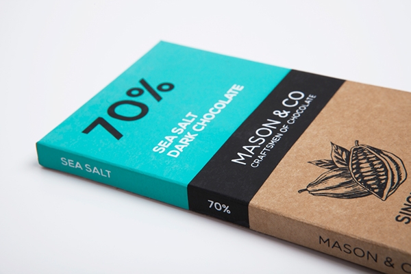 你最愛(ài)的甜食，手工黑巧克力的品牌包裝設(shè)計(jì)
