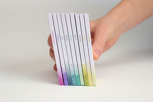 彩色之光, 生態手工巧克力食品包裝設計工程。