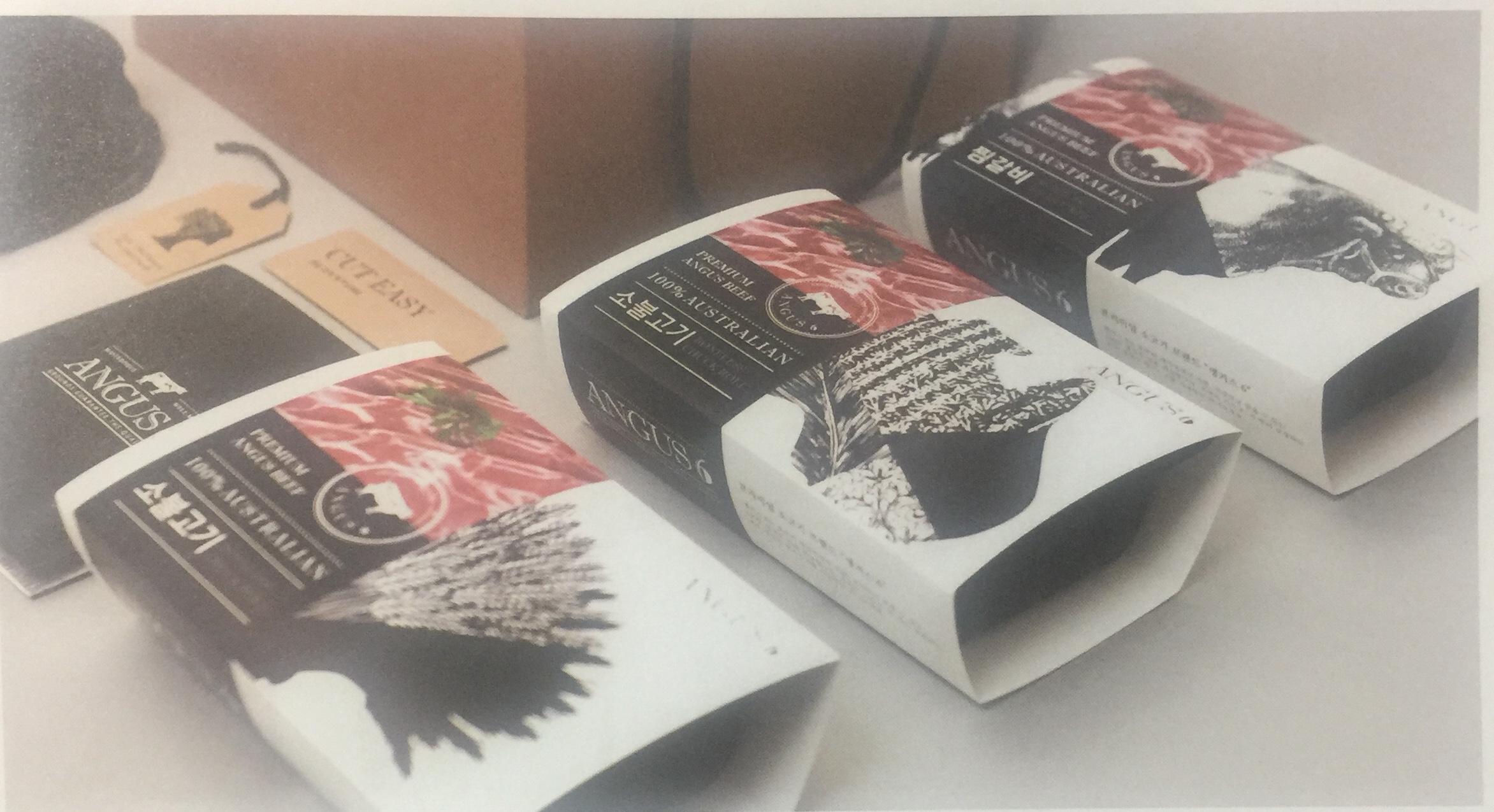 體現品牌高端、奢華的生鮮牛肉包裝設計