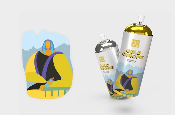 解鎖你的藝術(shù)天分，人人都是藝術(shù)家！｜BeLife噴漆包裝設(shè)計