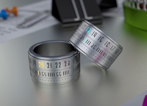 將時間掌握手中|戒指手表設(shè)計